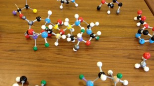 A model of a protein made on the Resolution project A model of a protein made on the Resolution project