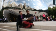 Composer Param Via and Soumik Datta in Chicago Composer Param Via and Soumik Datta in Chicago
