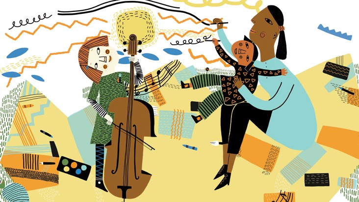 Family Arts Festival BCMG illustration Family Arts Festival BCMG illustration