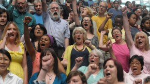 Crowd Out group Yellow One Crowd Out group Yellow One