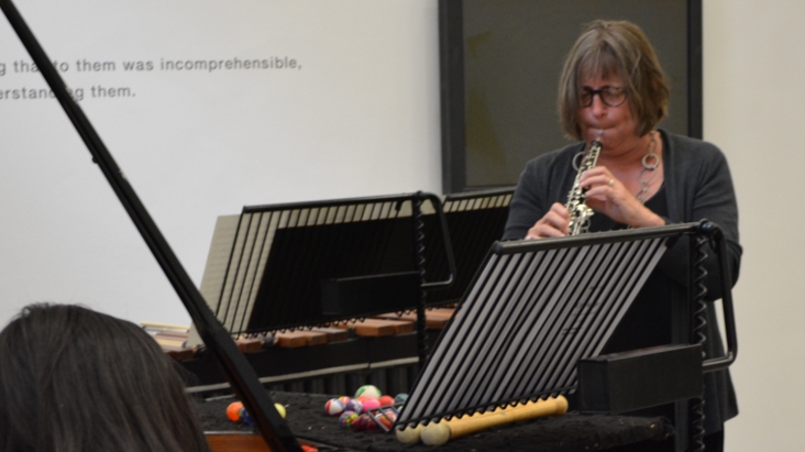Melinda Maxwell playing at Ikon Gallery Melinda Maxwell playing at Ikon Gallery
