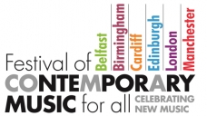 Festival of Contemporary Music for All logo Festival of Contemporary Music for All logo