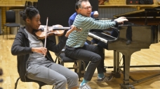 A Feel the Buzz workshop led by composer Fraser Trainer A Feel the Buzz workshop led by composer Fraser Trainer