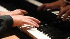 Musician playing piano Musician playing piano