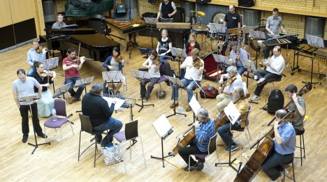 Oliver Knussen conducts BCMG rehearsal Oliver Knussen conducts BCMG rehearsal